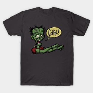 Frankenstein's Monster Coffee T-Shirt